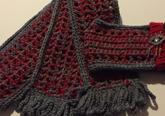 Badee Couture crochet design called Ever Seeing Eye.